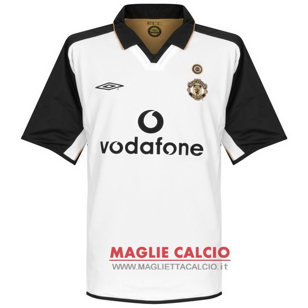 seconda magliette nuova manchester united retro 2001-2002